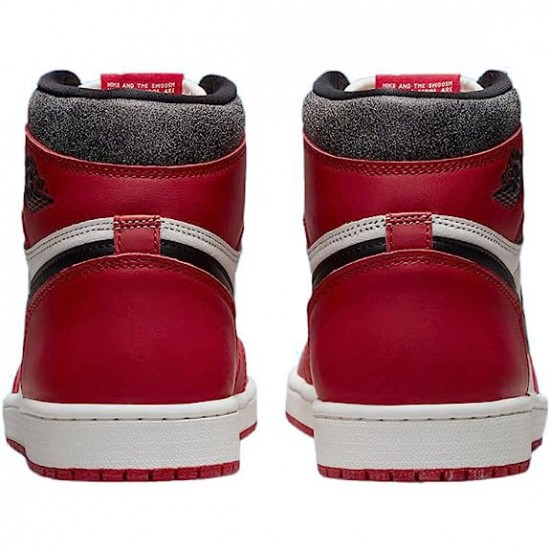 Boty Jordan 1 Retro High OG Chicago Lost and Found Varsity Red/Black-Sail-Muslin DZ5485-612