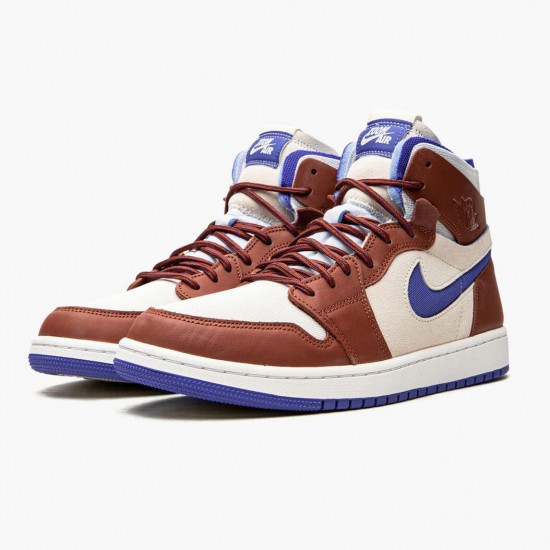 Boty Jordan 1 Zoom CMFT Team Red Team Red/Sail-Hyper Royal CT0979-104