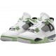 Boty Jordan 4 Retro White Oil Green Dark Ash White/Seafoam/Dark Ash/Neutral Grey AQ9129-103