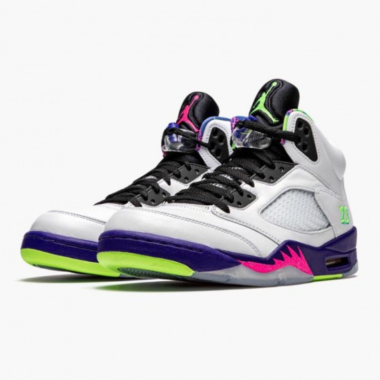 Boty Jordan 5 Retro Alternate Bel Air White/Court Purple-Racer Pink-Ghost Green DB3335-100