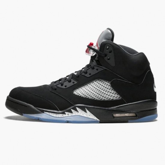 Boty Jordan 5 Retro Black Metallic Black/Metallic Silver 845035-003