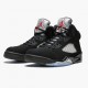 Boty Jordan 5 Retro Black Metallic Black/Metallic Silver 845035-003