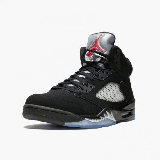 Boty Jordan 5 Retro Black Metallic Black/Metallic Silver 845035-003