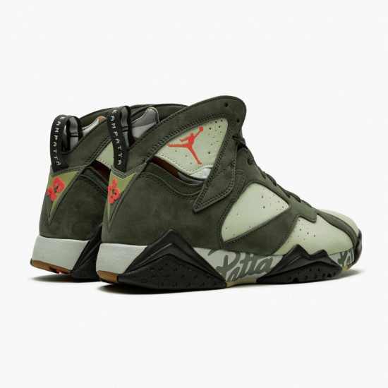 Boty Jordan 7 Retro Patta Icicle Icicle/Sequoia-River Rock-Light Crimson AT3375-100