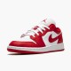 Nike Jordan 1 Low "Gym Red" Bílý Tenisky A Boty 553560 611 AJ1