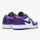 Nike Jordan 1 Retro Low "Court Purple" 553558 500 Černá Bílý AJ1 Tenisky A Boty