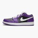 Nike Jordan 1 Retro Low "Court Purple" 553558 501 Bílý Černá AJ1 Tenisky A Boty