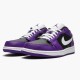 Nike Jordan 1 Retro Low "Court Purple" 553558 501 Bílý Černá AJ1 Tenisky A Boty