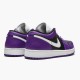 Nike Jordan 1 Retro Low "Court Purple" 553558 501 Bílý Černá AJ1 Tenisky A Boty