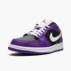 Nike Jordan 1 Retro Low "Court Purple" 553558 501 Bílý Černá AJ1 Tenisky A Boty