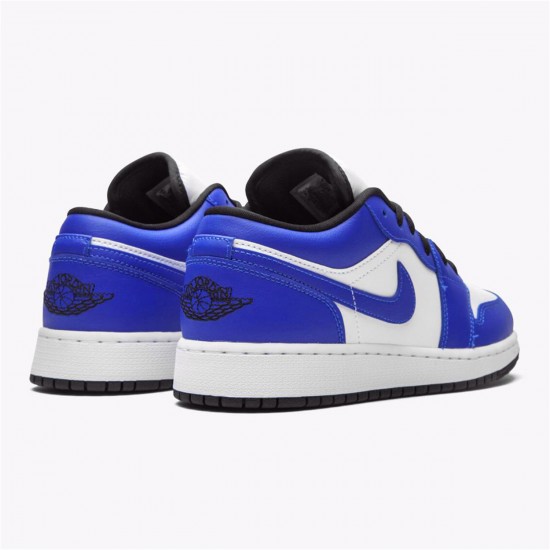 Nike Jordan 1 Retro Low "Game Royal" 553560 124 Bílý Černá AJ1 Tenisky A Boty