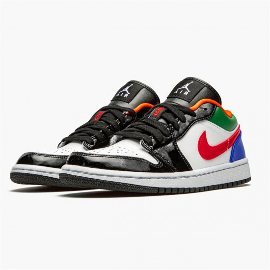 Nike Jordan 1 Retro Low "Multi Color" CZ4776 101 Bílý Hyper Royal AJ1 Tenisky A Boty