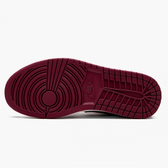 Nike Jordan 1 Retro Low "Noble Red" 553558 604 Černá Bílý AJ1 Tenisky A Boty