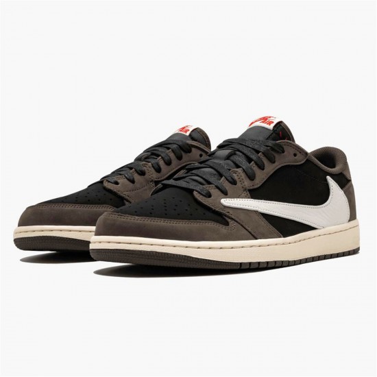 Nike Jordan 1 Retro Low OG "SP Travis Scott" CQ4277 001 Černá Tmavá Mocha AJ1 Tenisky A Boty