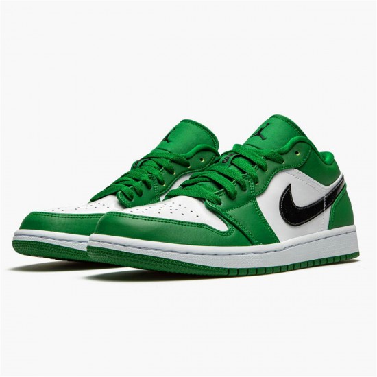 Nike Jordan 1 Retro Low "Pine Green" 553558 301 Černá Bílý AJ1 Tenisky A Boty