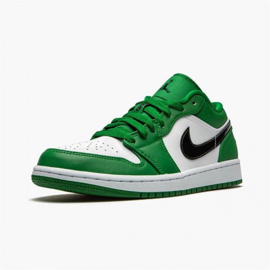 Nike Jordan 1 Retro Low "Pine Green" 553558 301 Černá Bílý AJ1 Tenisky A Boty