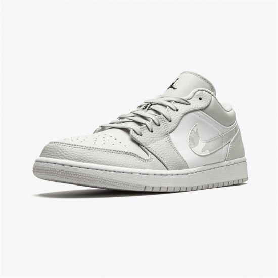 Nike Jordan 1 Retro Low "White Camo" DC9036 100 Šedá AJ1 Tenisky A Boty