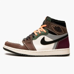 Nike Jordan 1 High OG "Hand Crafted" DH3097 001 Hnědý Jordan 1 Tenisky A Boty