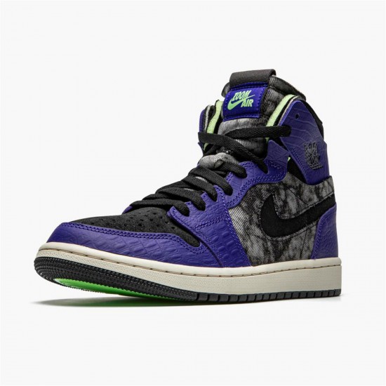 Nike Jordan 1 High Zoom "Air CMFT Bayou Boys" DC2133 500 Nachový Černá Zelená Tenisky A Boty