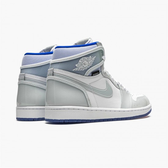 Nike Jordan 1 High Zoom "Racer Blue" Bílý AJ1 CK6637 104 Tenisky A Boty