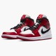 Nike Jordan 1 Mid "Chicago 2020" Bílý Červené Černá 554724 173 AJ1 Tenisky A Boty