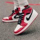 Nike Jordan 1 Mid "Chicago 2020" Bílý Červené Černá 554724 173 AJ1 Tenisky A Boty