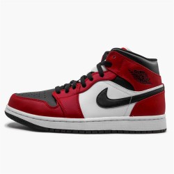 Nike Jordan 1 Mid "Chicago" Černá Červené Bílý 554724 069 AJ1 Tenisky A Boty