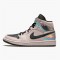 Nike Jordan 1 Mid "Dirty Powder Iridescent" Růže Černá BQ6472 602 AJ1 Tenisky A Boty