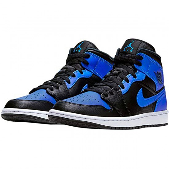 Nike Jordan 1 Mid "Hyper Royal" 554724 077 AJ1 Tenisky A Boty