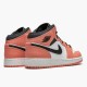 Nike Jordan 1 Mid "Pink Quartz" Šedá 555112 603 AJ1 Tenisky A Boty