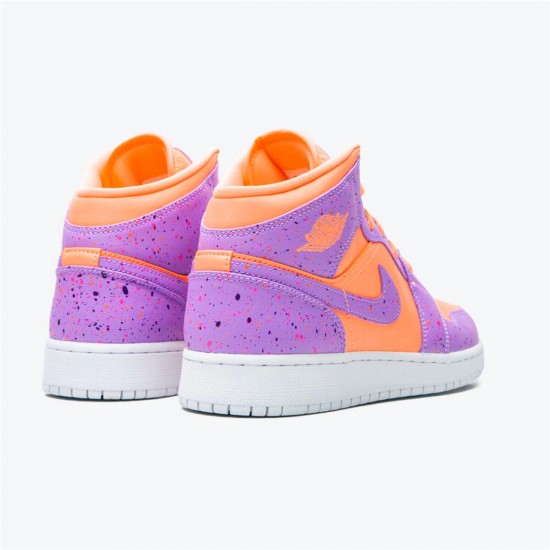 Nike Jordan 1 Mid SE "Atomic Pulse Orange Violet" AV5174 800 AJ1 Tenisky A Boty