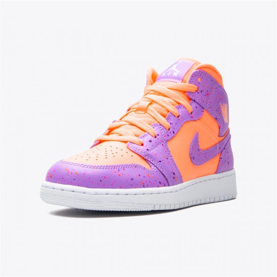 Nike Jordan 1 Mid SE "Atomic Pulse Orange Violet" AV5174 800 AJ1 Tenisky A Boty