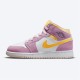 Nike Jordan 1 Mid SE GS "Arctic Pink" DC9517 600 AJ1 Zlato Bílý Tenisky A Boty