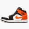 Nike Jordan 1 Mid "Shattered Backboard" Černá Bílý 554724 058 AJ1 Tenisky A Boty