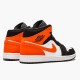 Nike Jordan 1 Mid "Shattered Backboard" Černá Bílý 554724 058 AJ1 Tenisky A Boty