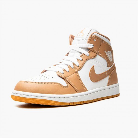 Nike Jordan 1 Mid "Tan Gum" AJ1 Tenisky A Boty 554724 271