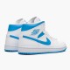 Nike Jordan 1 Mid "UNC" Univerzitní Modrá Bílý AJ1 Tenisky A Boty BQ6472 114