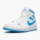 Nike Jordan 1 Mid "UNC" Univerzitní Modrá Bílý AJ1 Tenisky A Boty BQ6472 114