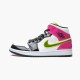 Nike Jordan 1 Mid "Cyber Pink" Bílý Černá CZ9834 100 AJ1 Tenisky A Boty