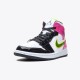 Nike Jordan 1 Mid "Cyber Pink" Bílý Černá CZ9834 100 AJ1 Tenisky A Boty