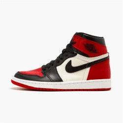 Nike Jordan 1 Retro High "Bred Toe" Červené Černá Bílý 555088 610 AJ1 Tenisky A Boty