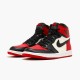 Nike Jordan 1 Retro High "Bred Toe" Červené Černá Bílý 555088 610 AJ1 Tenisky A Boty