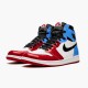 Nike Jordan 1 Retro High "Fearless" Bílý Modrý CK5666 100 AJ1 Tenisky A Boty