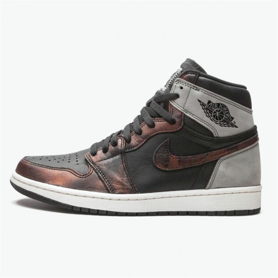 Nike Jordan 1 Retro High "Light Army Rust Shadow Patina" 555088 033 Černá Šedá Tenisky A Boty