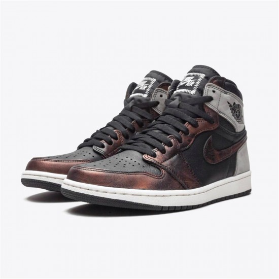 Nike Jordan 1 Retro High "Light Army Rust Shadow Patina" 555088 033 Černá Šedá Tenisky A Boty