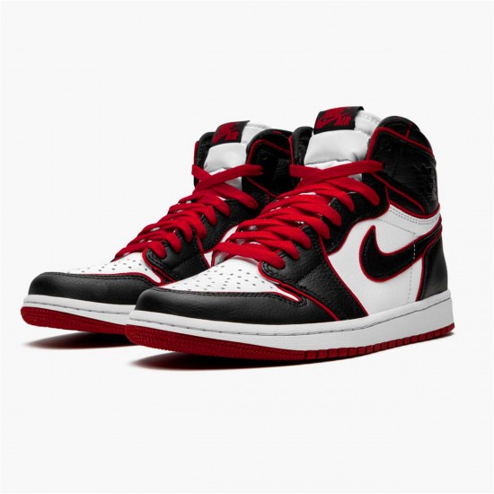 Nike Jordan 1 Retro High OG "Bloodline" Černá Červené Bílý 555088 062 AJ1 Tenisky A Boty