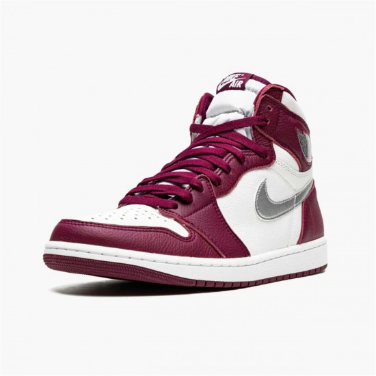 Nike Jordan 1 Retro High OG "Bordeaux" 555088 611 Jordan 1 Tenisky A Boty