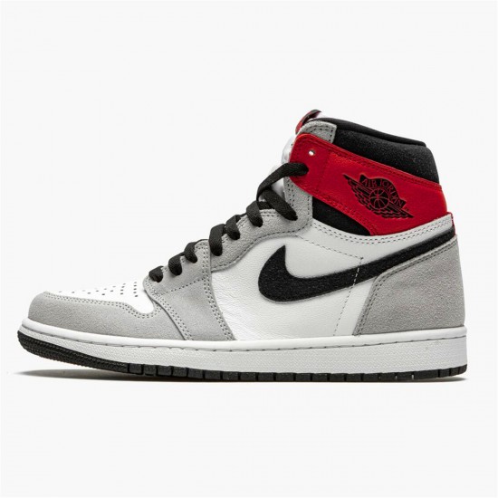 Nike Jordan 1 Retro High OG "Light Smoke Grey" Bílý Černá 555088 126 AJ1 Tenisky A Boty