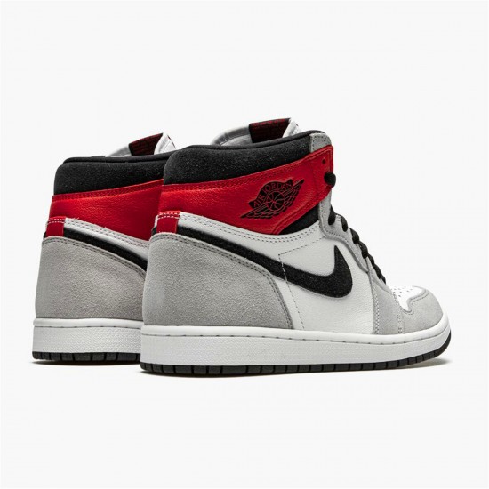 Nike Jordan 1 Retro High OG "Light Smoke Grey" Bílý Černá 555088 126 AJ1 Tenisky A Boty