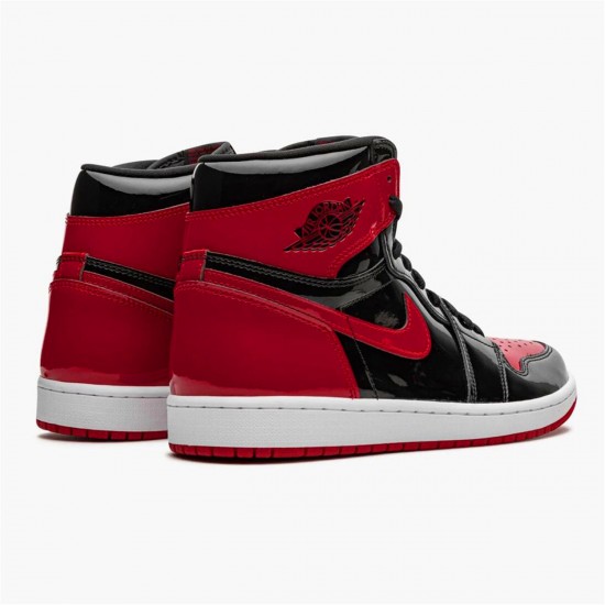 Nike Jordan 1 Retro High OG "Patent Bred" 555088 063 Červené Tenisky A Boty